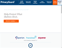 Tablet Screenshot of privacyguard.com